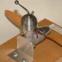 The Cooney .049 Diesel model airplane engine.