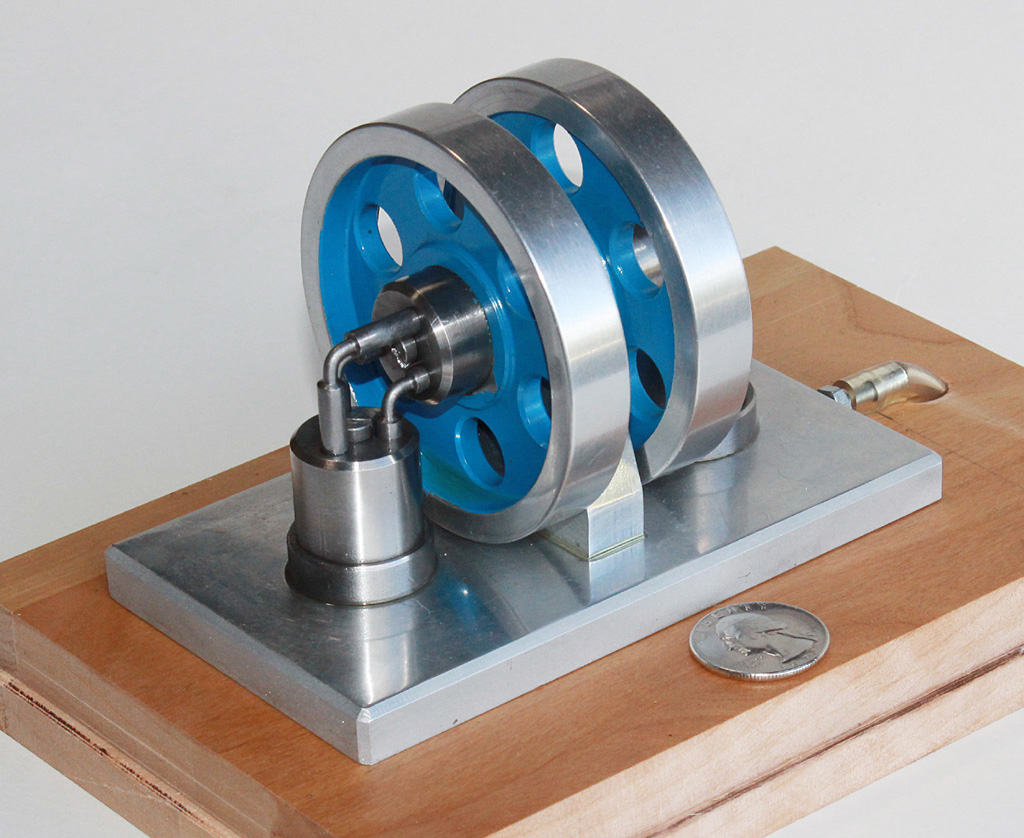 A double compound elbow engine.