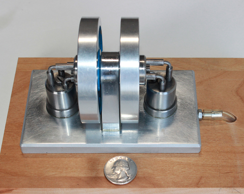 A double compound elbow engine.
