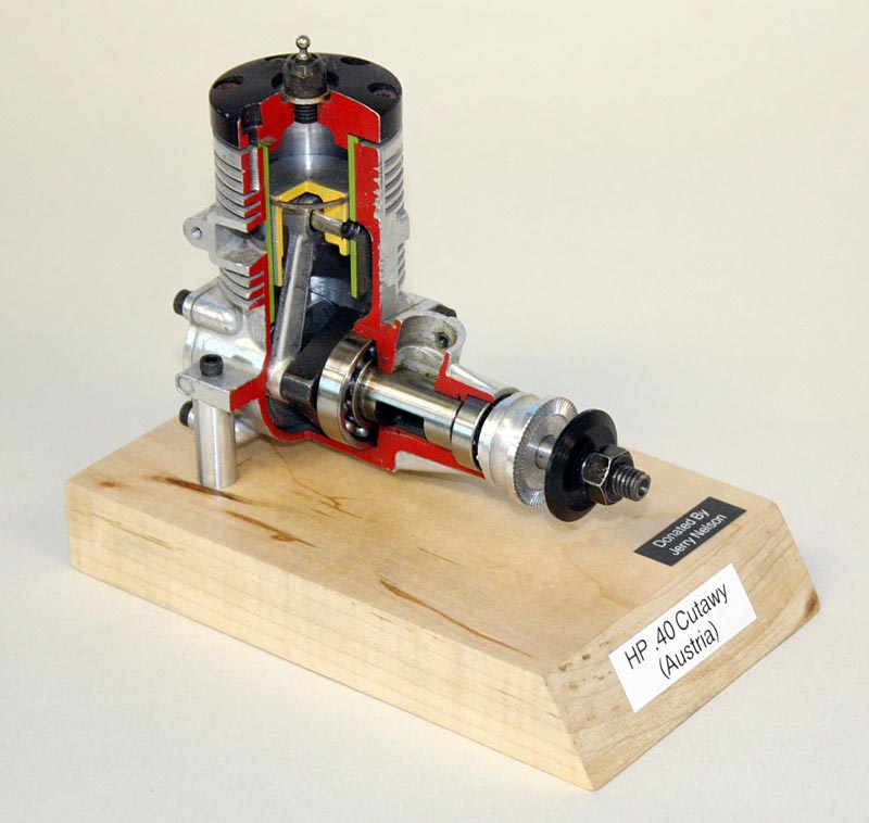 HP Silver Star .40 Engine Cutaway #22