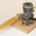 The Hornet "R" .60 model airplane engine. 