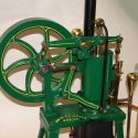 The 1/4-scale Rider-Ericsson hot air pump engine.