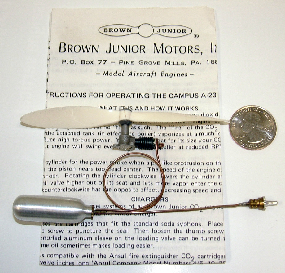 Brown Jr. Campus A-23 CO2 Motor
