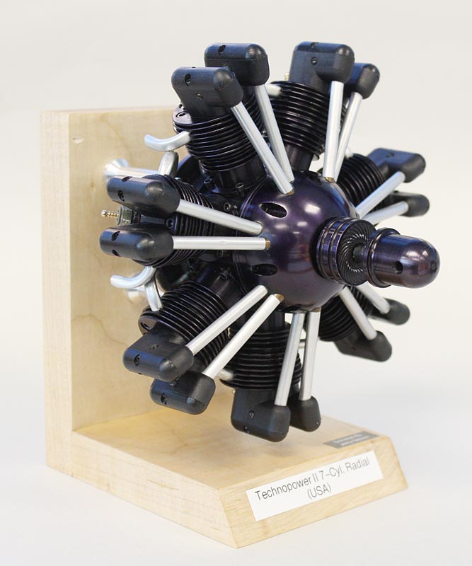 Technopower II 7-Cylinder Radial Engine