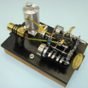 Opposed Piston 2-Cylinder Engine
