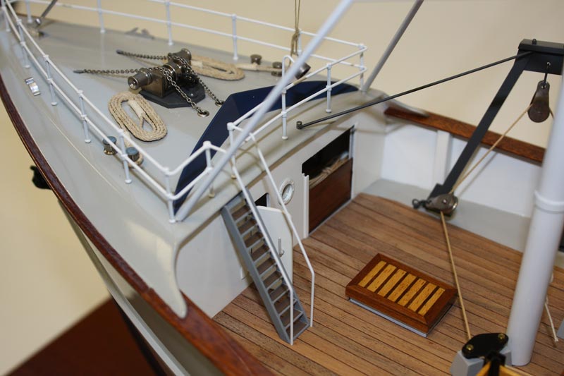 A 1/50 scale model Nordkap Greenland trawler.