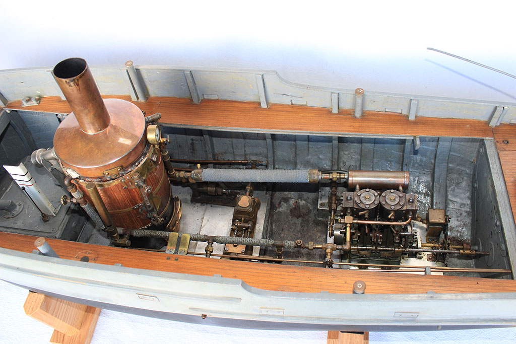 An R/C steam tug, Fergus.