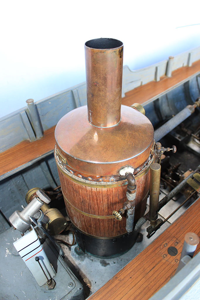 An R/C steam tug, Fergus.