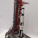Saturn V Apollo 11 and Mobile Launch Unit