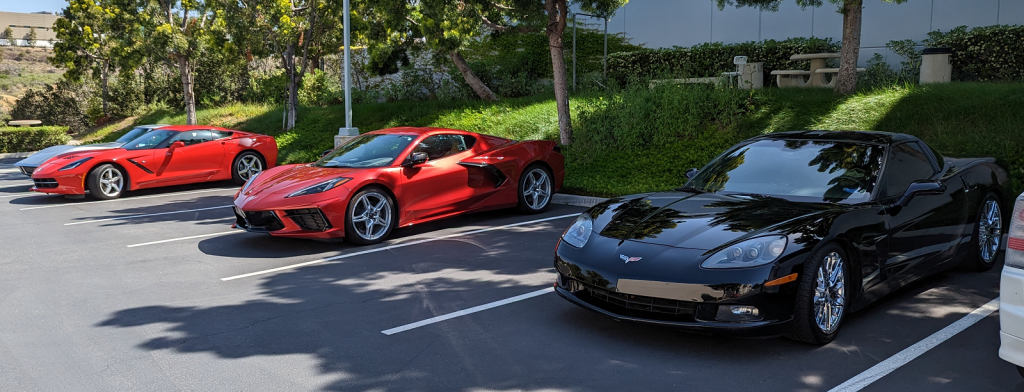 The Pacific Coast Corvettes club visited the Miniature Engineering Craftsmanship Museum in April 2023.