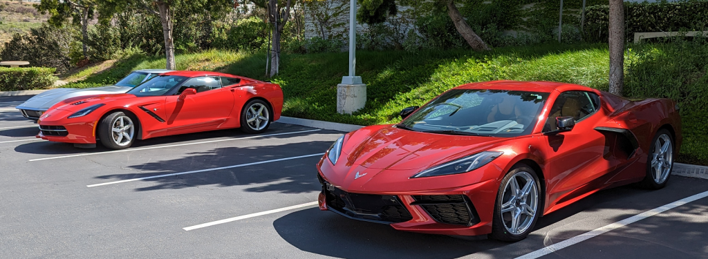 The Pacific Coast Corvettes club visited the Miniature Engineering Craftsmanship Museum in April 2023.