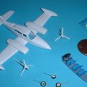 Building the 1/144 scale model Cessna. 