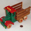 Wooden Stake Bed Truck