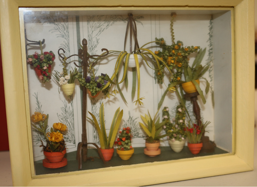 Model Frame of Plants and Flowers