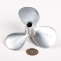 “Trench Art” Miniature Aluminum Ship Propeller