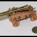 Model Naval Deck Gun  