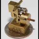 Miniature Brass Oscillating Steam Engine