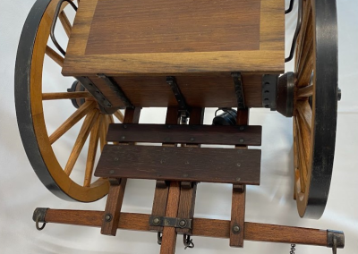 The 1/6 scale Napoleon gun limber cart.