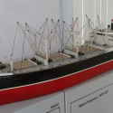 American Scout Cargo Ship Model