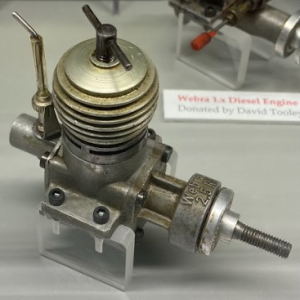 Webra 2.5R Diesel Model Airplane Engine