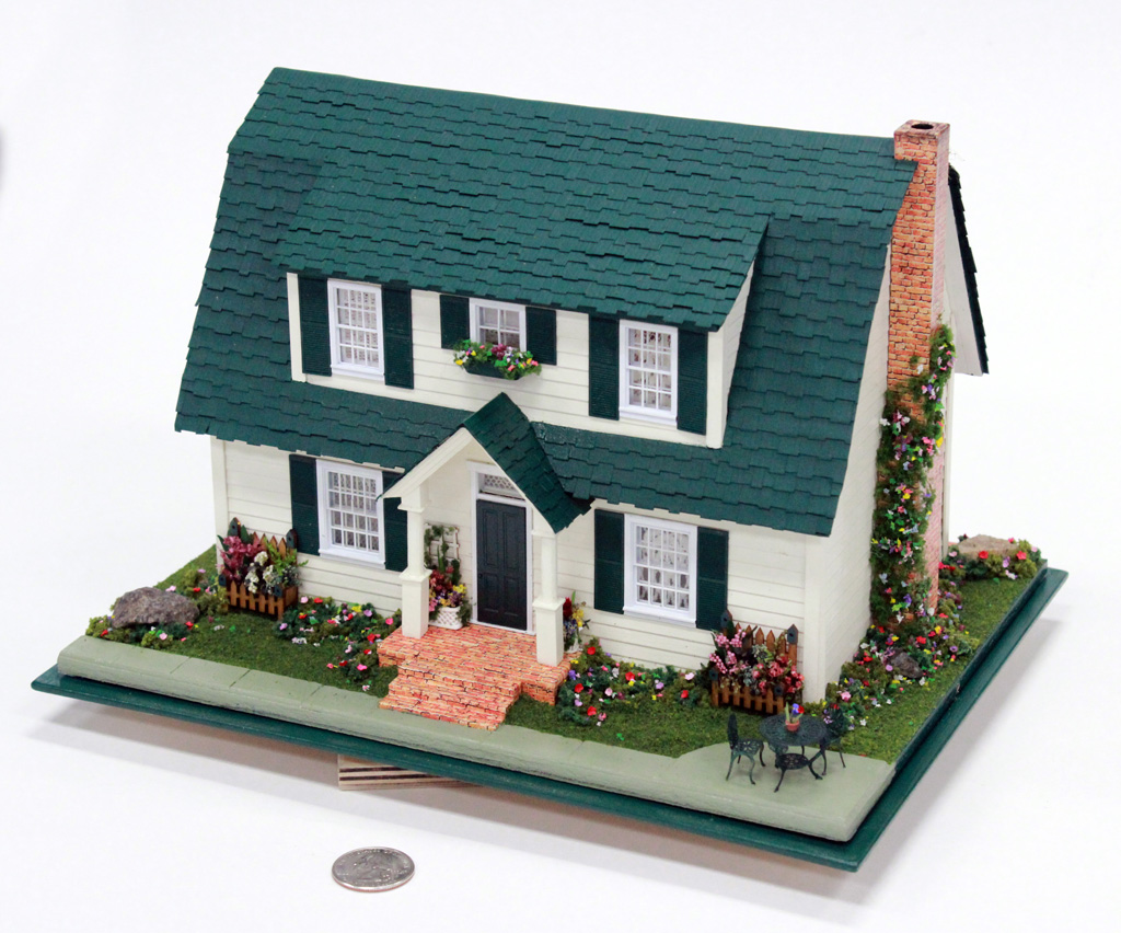 French Colonial Home Dollhouse