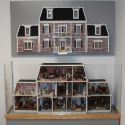 1/12 Scale 12-Room Dollhouse 