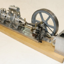 Snow Tandem, Double-Acting Engine (Prototype)