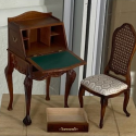 1/12 Scale Desk and Chair Set