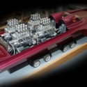 1/4 Scale 4-Engine Model Offshore Powerboat Racer
