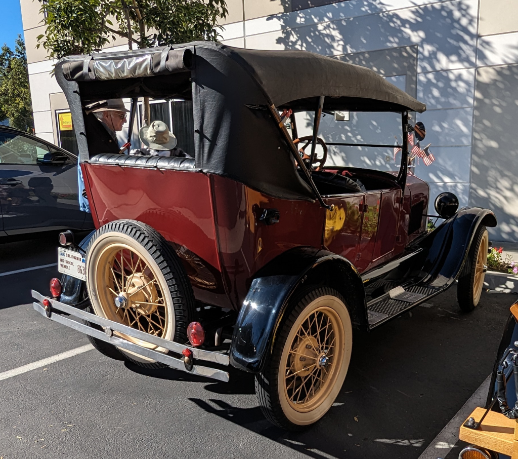 Model A and Model T clubs visited on January 13, 2024.