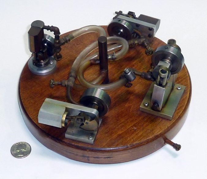 Four Miniature Steam Engines