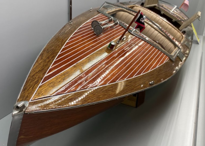 Lou's 1/6 scale Gar Wood from the front.