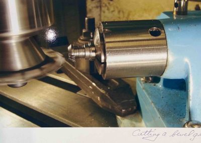 Construction of the 1/6 scale Liberty V-12 engine.