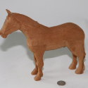 Carved Wooden Horse