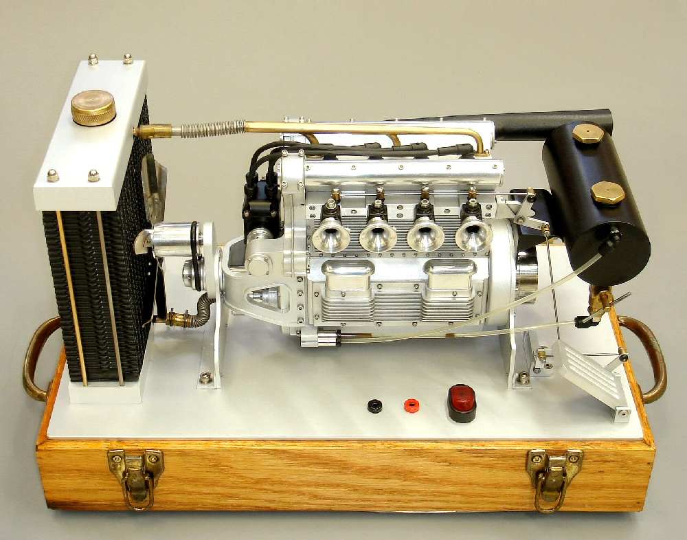 This impressive Offy 270 racing engine was built by Roger Butzen in 2000.
