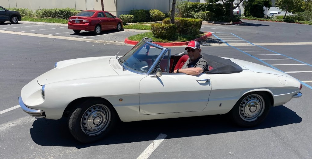 A photo from the Alfa Romeo Owners Club visit.