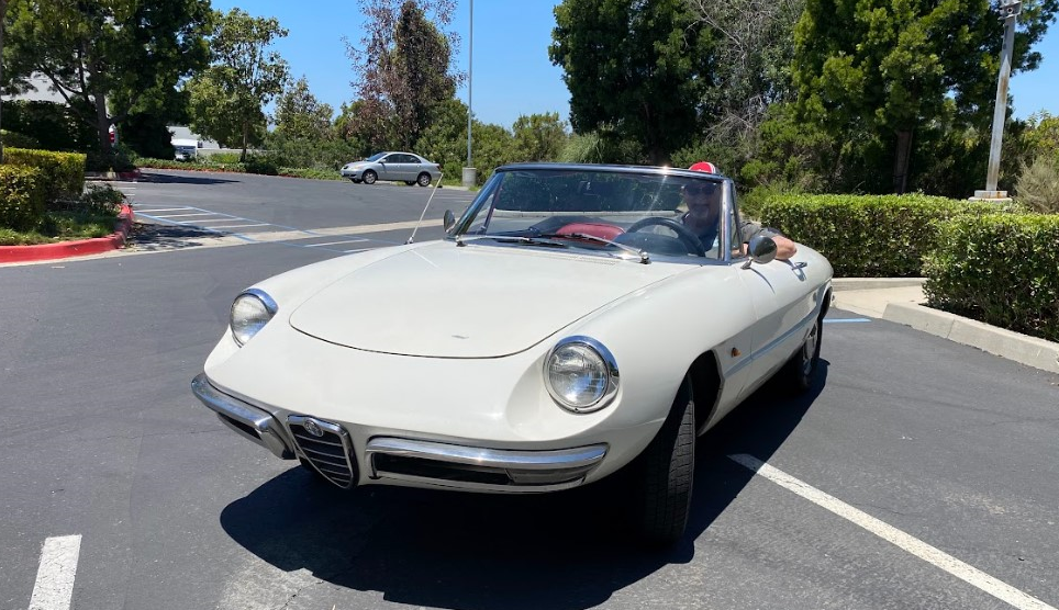 A photo from the Alfa Romeo Owners Club visit.