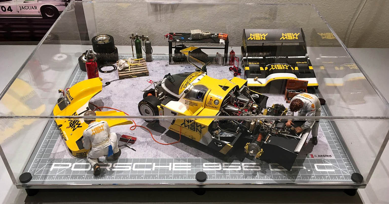 1/12th Scale Porsche 956 Le Mans Diorama