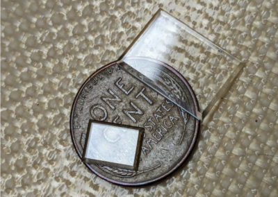 Polished Glass for the Carriage Clock